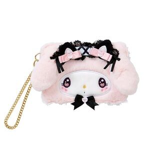 BNWT Japan Sanrio Original Card holder Case with wristlet chain- My Melody